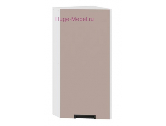 Торцевой шкаф кухонный верхний подвесной 300 Сахара (латте)