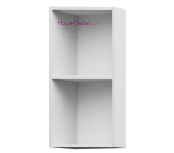 Корпус верхнего торцевого кухонного шкафа 300 (белый)