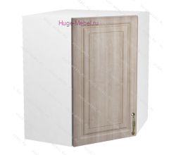 Угловой кухонный шкаф верхний 600 Юлия (дуб сонома)