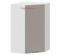 Угловой кухонный шкаф верхний высокий 600 Катрин (циркон)