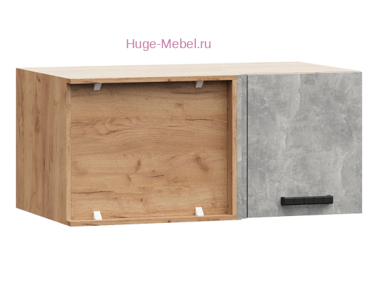 Корпус углового кухонного шкафа антресоли 1000х360 (дуб крафт)