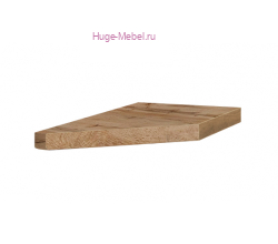 Столешница правая для торцевого шкафа дуб Вотан 300 мм