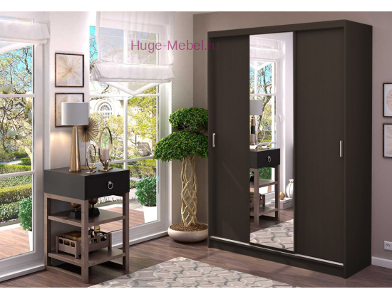 Шкаф-купе "Альянс 1.5 Венге"