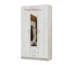 Шкаф 3-х створчатый "Гармония ШК 601" крафт
