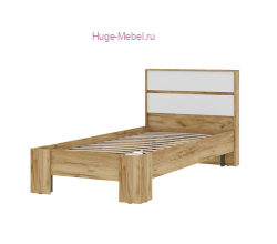 Кровать односпальная "Хелен КР 01" крафт
