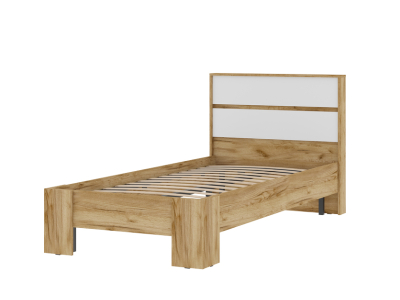 Кровать односпальная "Хелен КР 01" крафт Кровать односпальная "Хелен КР 01" крафт