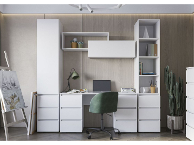 Стенка детская "Хелен" белая Стенка детская "Хелен" белая