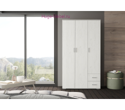 Шкаф "Нельсон-1" крафт белый