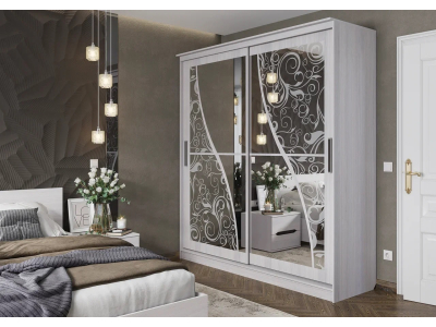 Шкаф купе "Олимп 2" анкор