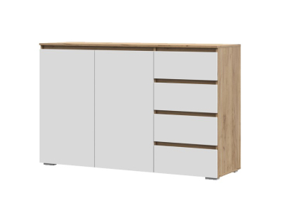 Комод "Хелен КМ 06" белый+крафт Комод "Хелен КМ 06" белый+крафт