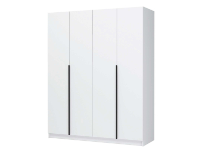 4-х створчатый шкаф "Лион ШК-03" белый 4-х створчатый шкаф "Лион ШК-03" белый