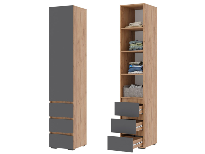 Пенал "Хелен ПН 03" графит Пенал "Хелен ПН 03" графит