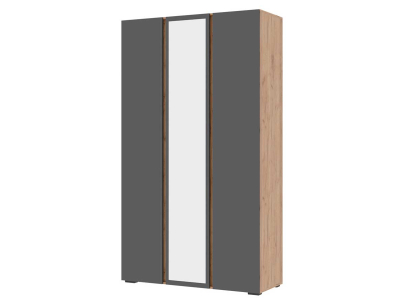 Шкаф 3-х створчатый "Хелен ШК 02" графит Шкаф 3-х створчатый "Хелен ШК 02" графит