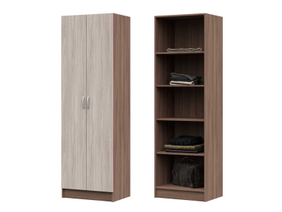 Шкаф с полками "ШК 301 Макарена" ясень Шкаф с полками "ШК 301 Макарена" ясень