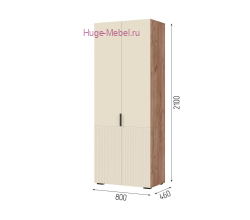 Платяной шкаф "Соната" 80 см