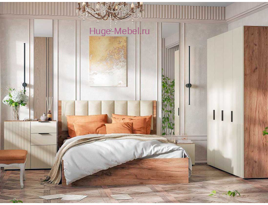 Комплект мебели в спальню "Соната"