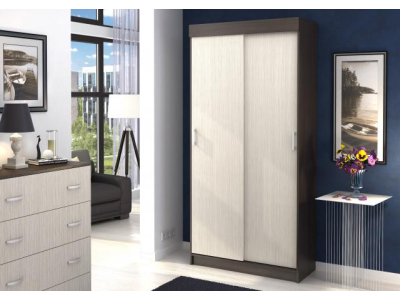 Шкаф-купе Андрей Евро венге/дуб Шкаф-купе Андрей Евро венге/дуб