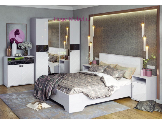 Спальня белая "Сальма К1"