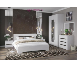 Спальня Валенсия белая К1