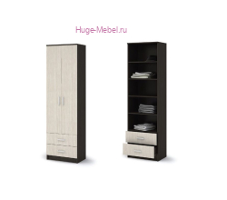 Шкаф "Машенька ШК-201" венге