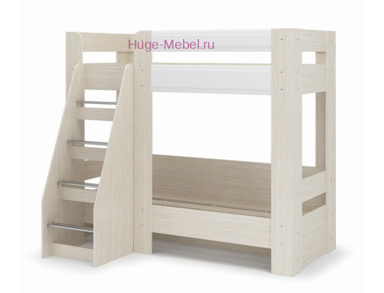 Кровать двухъярусная "Симба" белая