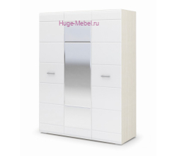 Шкаф 3-х створчатый "Симба" белый