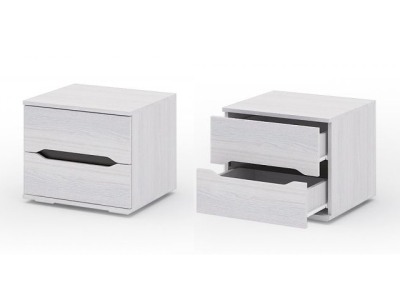 Тумба прикроватная Валенсия белая Тумба прикроватная Валенсия белая