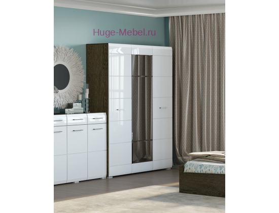 Шкаф 3-х створчатый "Вегас белый"